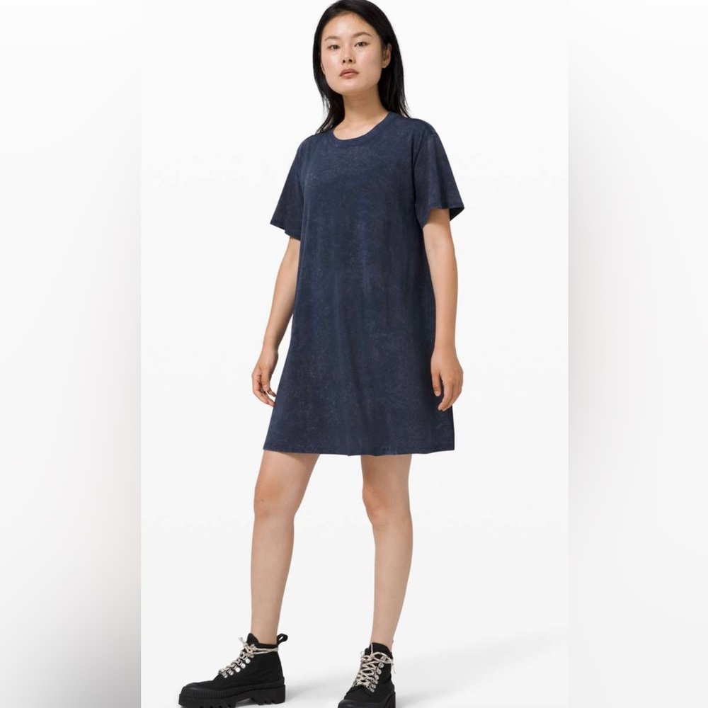 Lululemon All Yours Tee Dress
Cloudy Wash True Navy